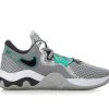 Men's Nike Renew Elevate II Basketball Shoes Grey/Blk/Green -Skechers Sales Store 1 1000
