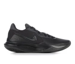 Men's Nike Air Precision VI Basketball Shoes Blk/Grey/Blk