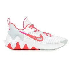 Men's Nike Giannis Immortality Basketball Shoes White/Red/Pink