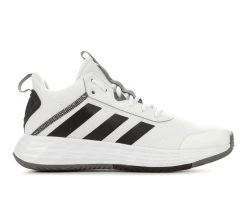 Men's Adidas Own The Game 2.0 Basketball Shoes White/Black