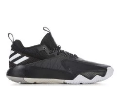 Men's Adidas Dame Extply2 Sustainable Basketball Shoes Blk/White/Grey