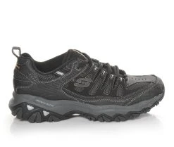 Men's Skechers Memory Fit 50125 Training Shoes Black/Grey