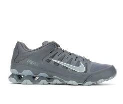 Men's Nike Reax 8 Mesh Training Shoes Grey/Black/Grey