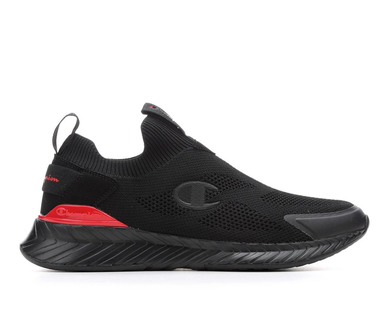 Men's Champion Oja Loop Slip-On Sneakers Men's Champion Oja Loop Slip-On Sneakers Black/Red -Skechers Sales Store 1 115