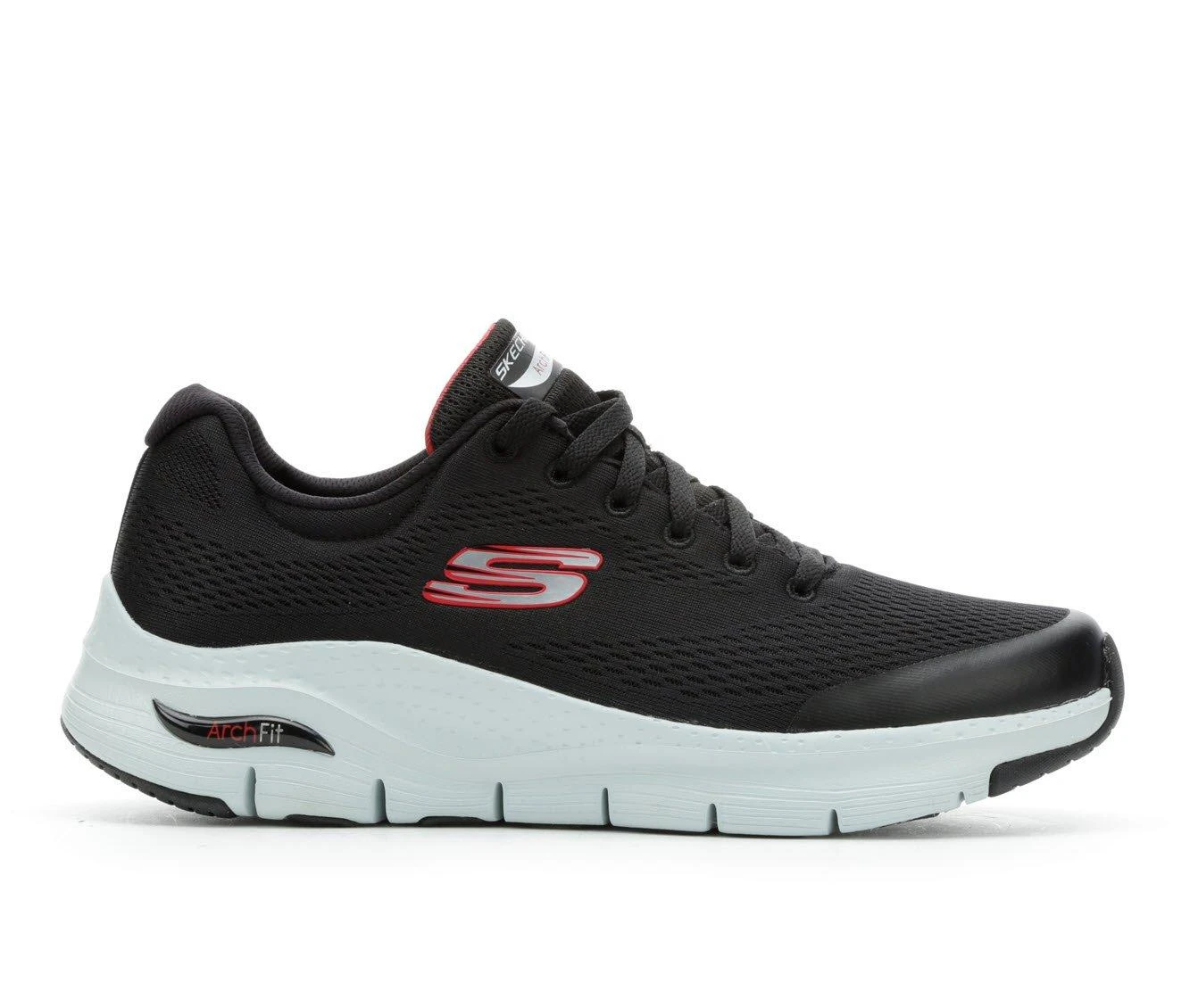 Men's Skechers 232040 Arch Fit Walking Shoes Men's Skechers 232040 Arch Fit Walking Shoes Black/Red -Skechers Sales Store 1 1161