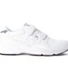 Men's Propet Stability Walker Strap Walking Shoes White