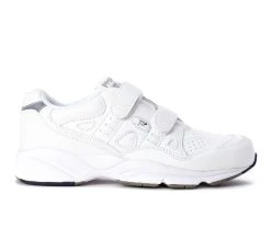 Men's Propet Stability Walker Strap Walking Shoes White