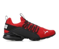 Men's Puma Axelion Two Tone Sneakers Red