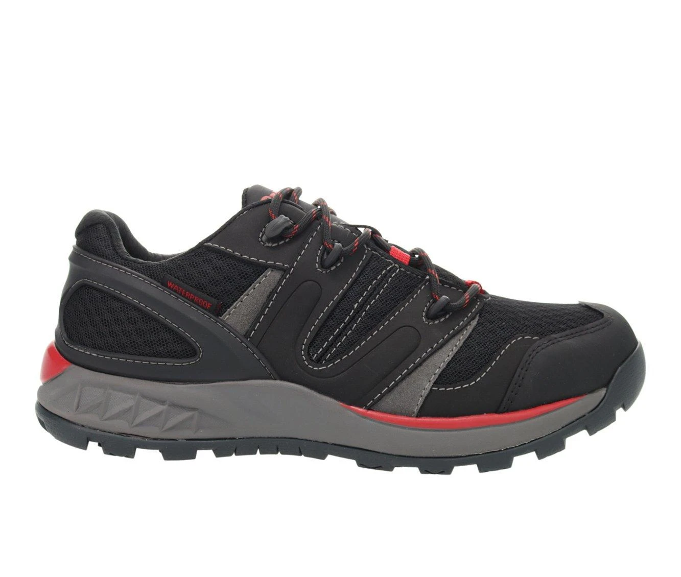 Men's Propet Vercors Walking Shoes Men's Propet Vercors Walking Shoes Black/Red -Skechers Sales Store 1 1240