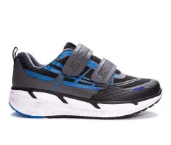 Men's Propet Ultra Strap Walking Shoes Black/Blue