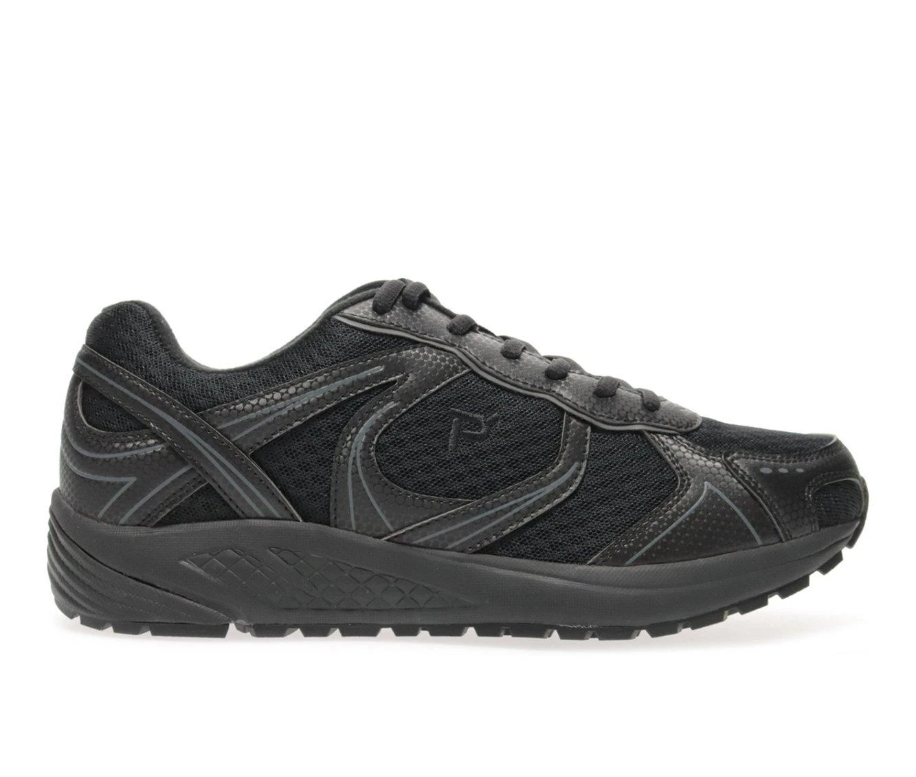 Men's Propet X5 Walking Shoes All Black 3 Men's Propet X5 Walking Shoes All Black
