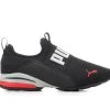 Men's Puma Axelion Slip-On Sneakers Black/Grey/Red -Skechers Sales Store 1 142