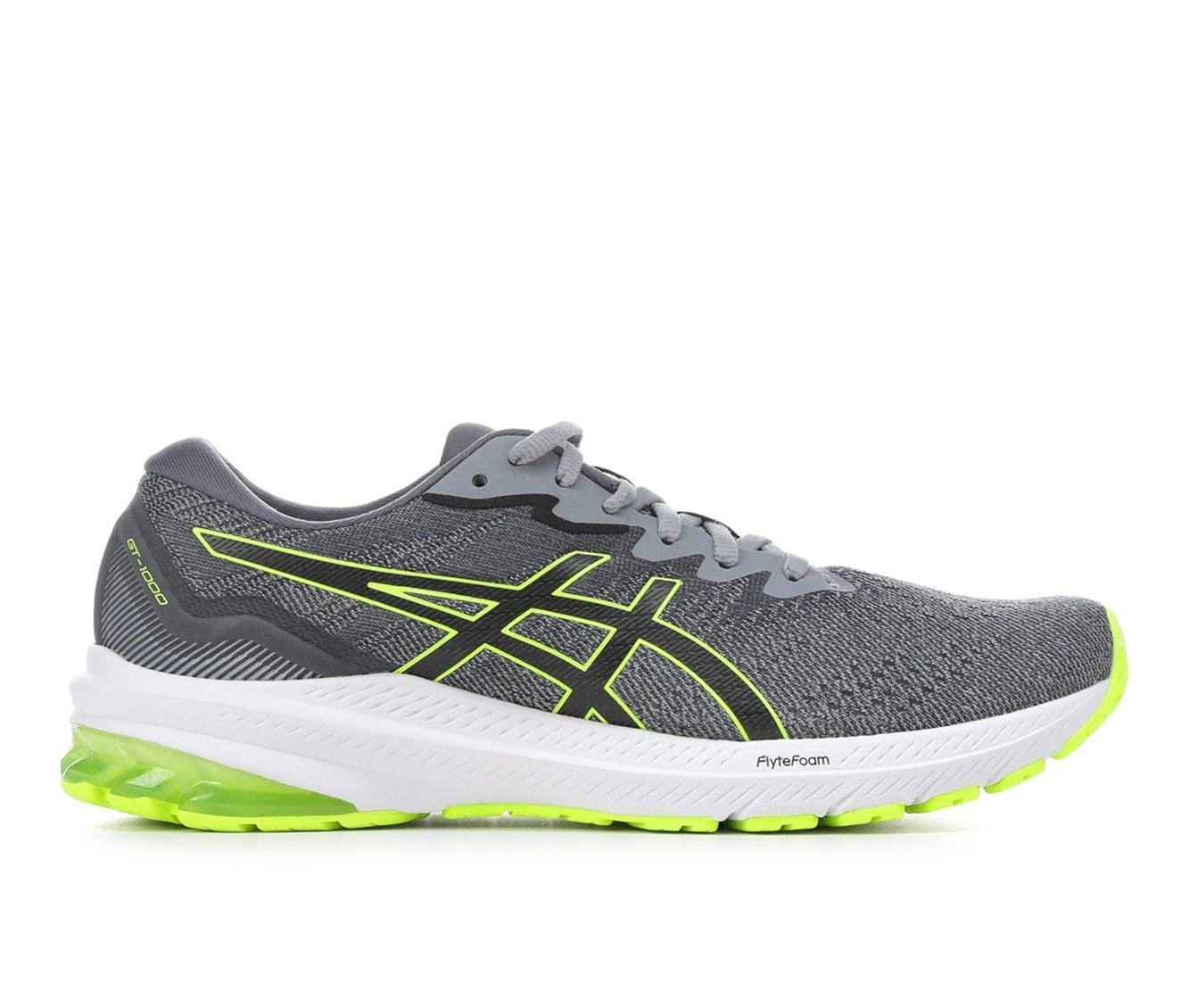 Men's ASICS GT 1000 11 Running Shoes Men's ASICS GT 1000 11 Running Shoes Gry/Blk/Yellow -Skechers Sales Store 1 157
