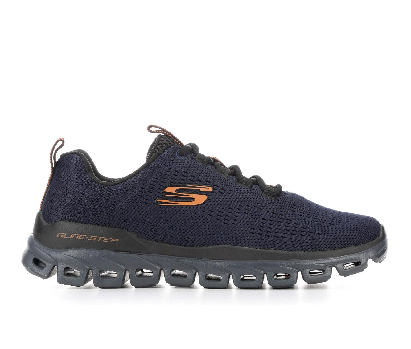 Men's Skechers 232136 Glide Step Fasten Up Running Shoes Men's Skechers 232136 Glide Step Fasten Up Running Shoes Navy/Black -Skechers Sales Store 1 200