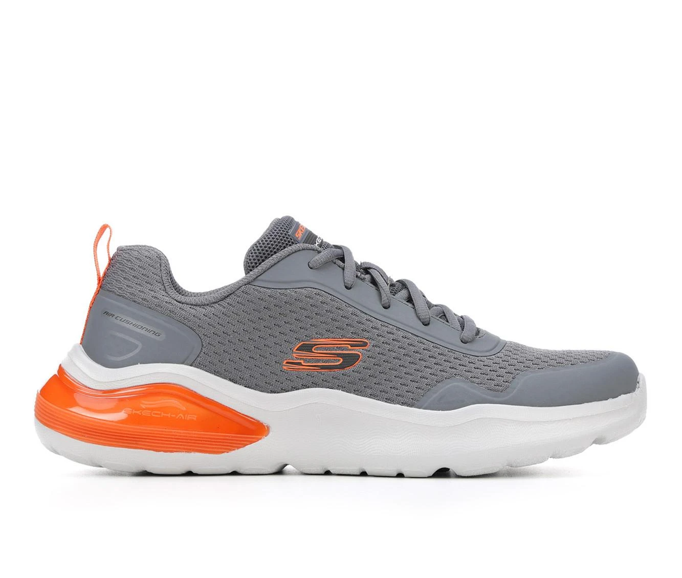 Men's Skechers 232562 Air Cushioning Citro Vegan Sneakers Grey/Orange 3 Men's Skechers 232562 Air Cushioning Citro Vegan Sneakers Grey/Orange