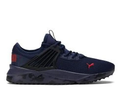 Men's Puma Pacer Future Camo Sneakers Navy/Black/Red