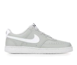 Men's Nike Court Vision Low Next Nature Sustainable Sneakers Gry/Wht/Blk