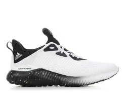 Men's Adidas Alphabounce Running Shoes White/Blk/Fade