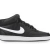 Men's Nike Court Vision Next Nature Mid Sustainable Sneakers BLK/WHT/BLK 001 -Skechers Sales Store 1 300