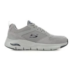 Men's Skechers 232101 Arch Fit Servitica Walking Shoes Grey