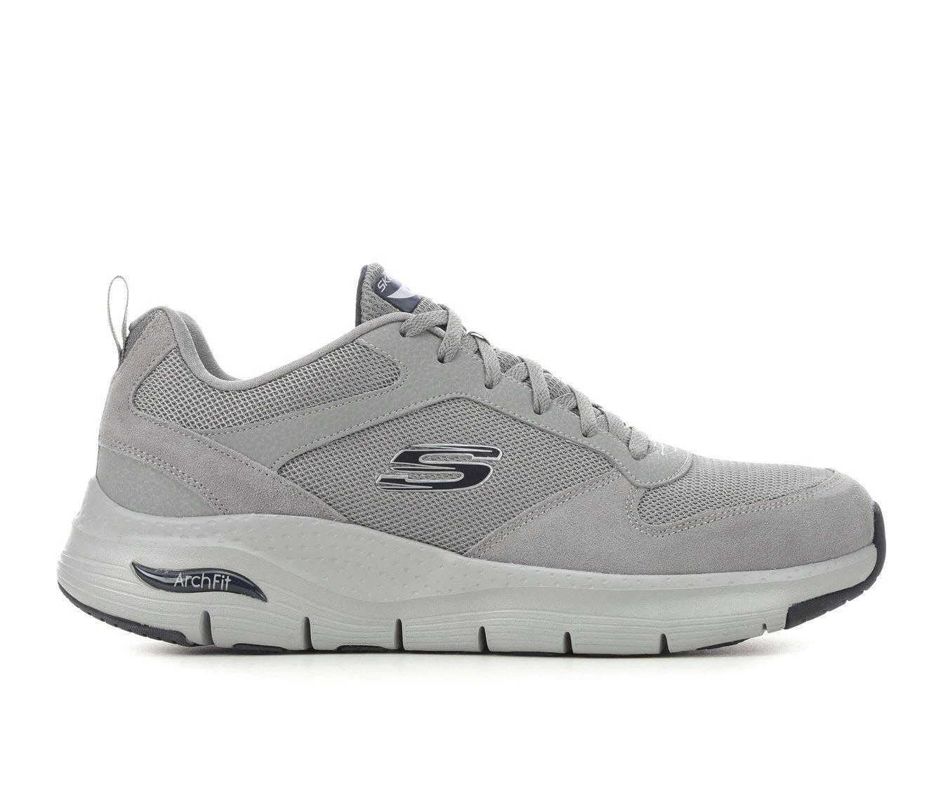 Men's Skechers 232101 Arch Fit Servitica Walking Shoes Men's Skechers 232101 Arch Fit Servitica Walking Shoes Grey -Skechers Sales Store 1 308