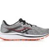 Men's Saucony Omni 20 Sustainable Running Shoes Alloy/Fire