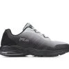 Men's Fila Acumen Viz Running Shoes Gry/Blk/Silver