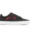Men's Vans Seldan Skate Shoes Black/Red/Check -Skechers Sales Store 1 340