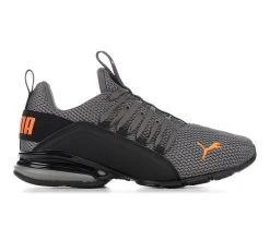 Men's Puma Axelion NM Sneakers Grey/Orange