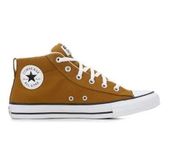 Men's Converse Chuck Taylor All Star Street Canvas Hi Sneakers Wheat/White