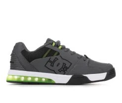 Men's DC Versatile Skate Shoes Grey/Blk/Volt