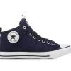 Men's Converse Chuck Taylor All Star Hi Street Canvas Sneakers Navy/Black -Skechers Sales Store 1 424