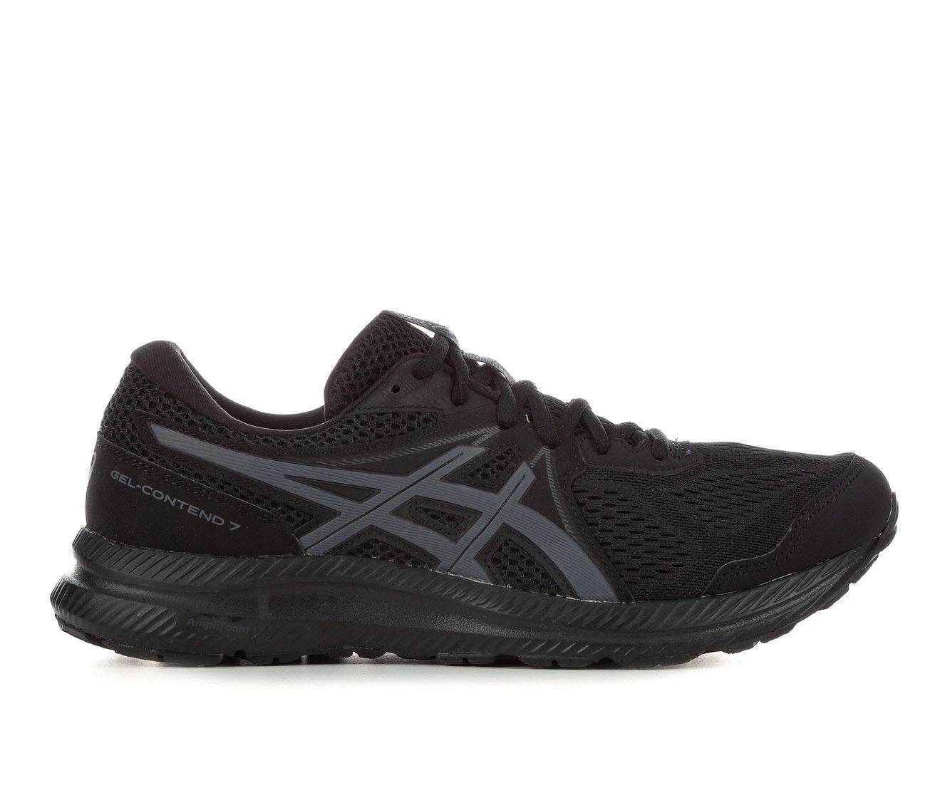 Men's ASICS Gel Contend 7 Running Shoes Men's ASICS Gel Contend 7 Running Shoes Black/Grey -Skechers Sales Store 1 43