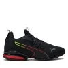 Men's Puma Axelion NXT Fade Sneakers Black/Red -Skechers Sales Store 1 448