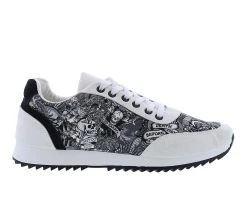 Men's Ed Hardy Hank Casual Sneakers White