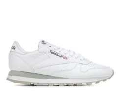 Men's Reebok Classic Leather Sneakers White/Grey
