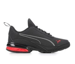 Men's Puma Viz Runner Sport SL Sneakers Black/Red