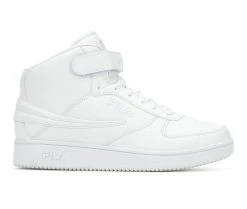 Men's Fila A-High Sneakers White/White