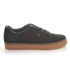 Men's DC Anvil TX Skate Shoes Black Gum