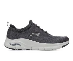 Men's Skechers 232301 Arch Fit Walking Shoes Black/Grey
