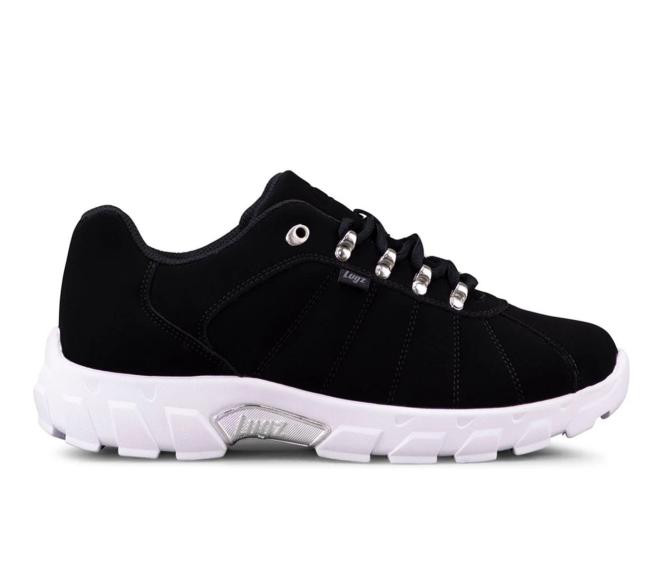 Men's Lugz Compass Sneakers Men's Lugz Compass Sneakers Blk/Snw Wht/Slv -Skechers Sales Store 1 578