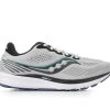 Men's Saucony Ride 14 Running Shoes Fog/Blk/Storm -Skechers Sales Store 1 60