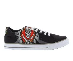 Men's Ed Hardy Brookes Casual Sneakers Black