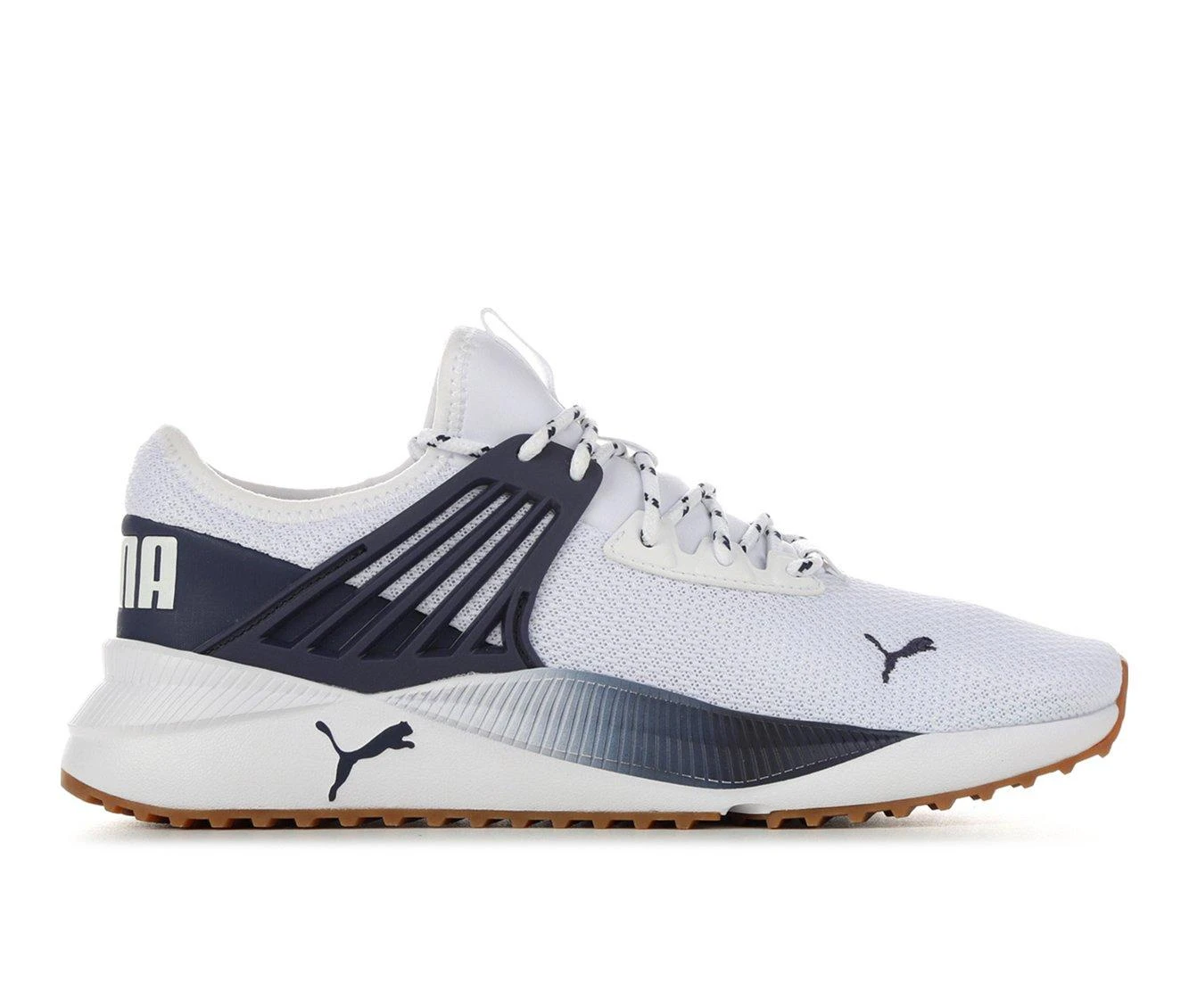Men's Puma Pacer Future Alumni Slip-On Sneakers Navy/White 3 Men's Puma Pacer Future Alumni Slip-On Sneakers Navy/White