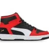 Men's Puma Rebound Layup Interest High-Top Sneakers Wht/Red/Speckle -Skechers Sales Store 1 768