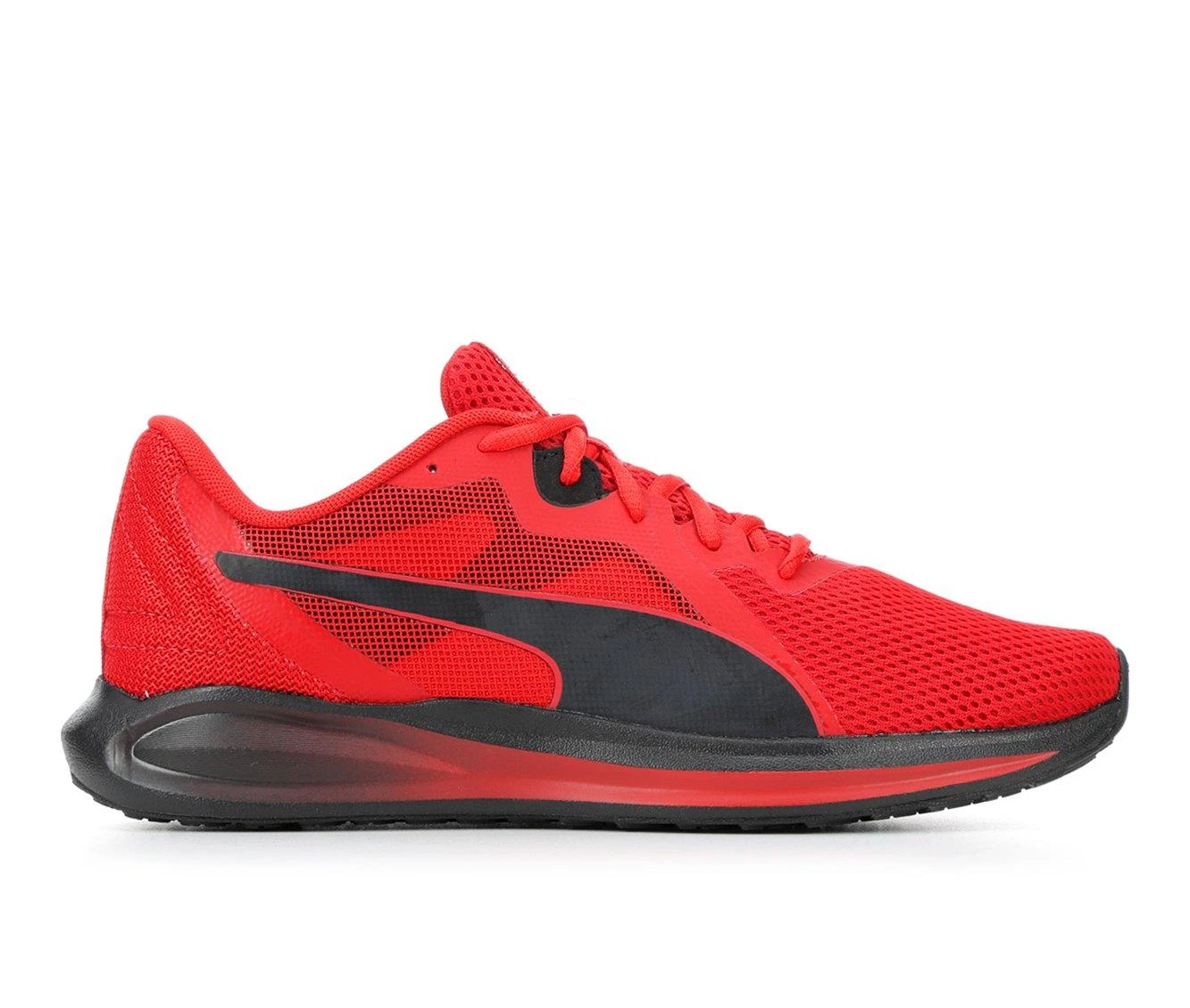 Men's Puma Twitch Runner AM Running Shoes Men's Puma Twitch Runner AM Running Shoes Red/Black -Skechers Sales Store 1 8