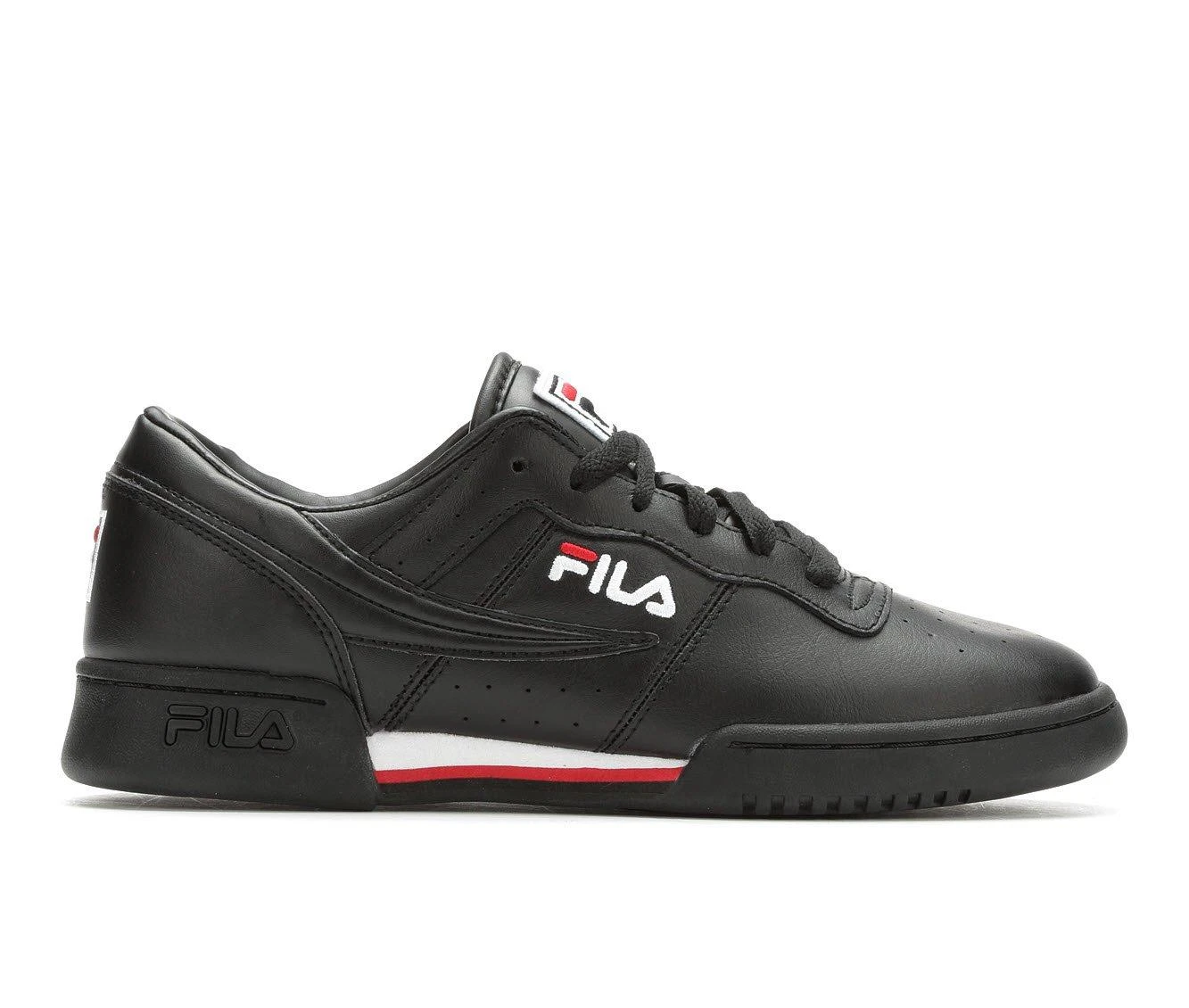Men's Fila Original Fitness Sneakers Men's Fila Original Fitness Sneakers Blk/Wht/Red -Skechers Sales Store 1 907