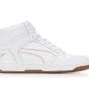 Men's Puma Rebound Layup Lux Sneakers White/Gold/Gum 1 Men's Puma Rebound Layup Lux Sneakers White/Gold/Gum -Skechers Sales Store 1 964