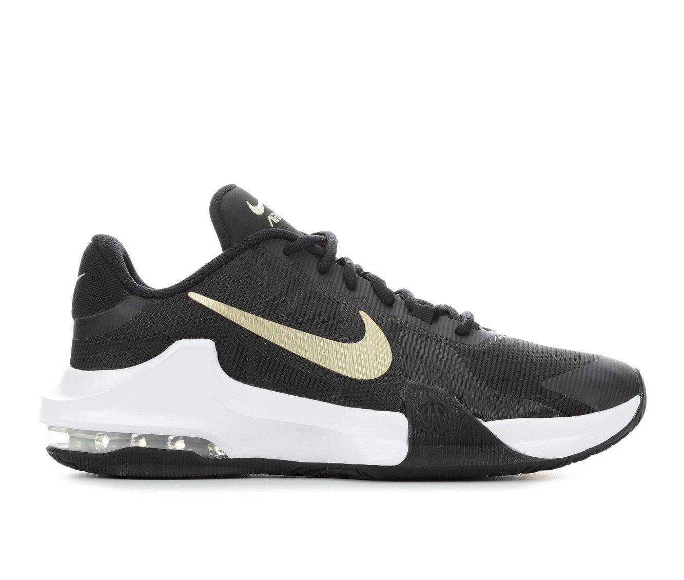 Men's Nike Air Max Impact 4 Basketball Shoes Men's Nike Air Max Impact 4 Basketball Shoes Black/Gold/Whit -Skechers Sales Store 1 996