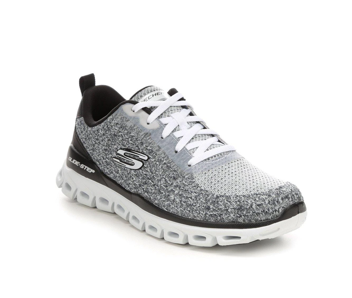 Men's Skechers 232328 Glide Step Running Shoes Men's Skechers 232328 Glide Step Running Shoes White/Black -Skechers Sales Store 2 118